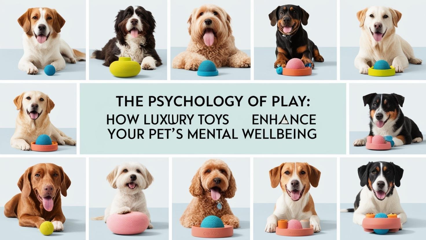 Read more about the article The Psychology of Play: How Luxury Toys Enhance Your Pet’s Mental Wellbeing